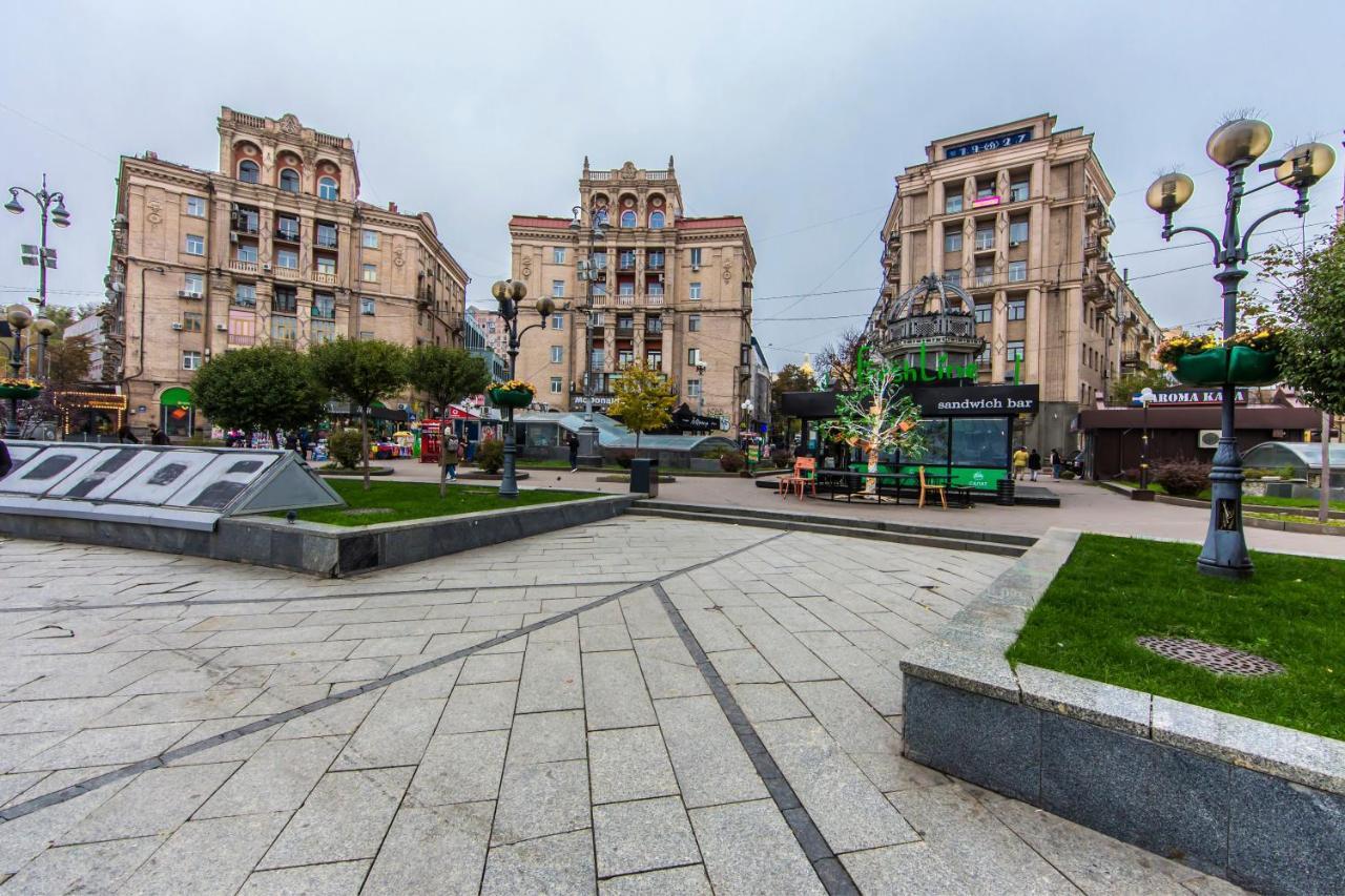 Затишна Квартира На Майдані Незалежності Κίεβο Εξωτερικό φωτογραφία